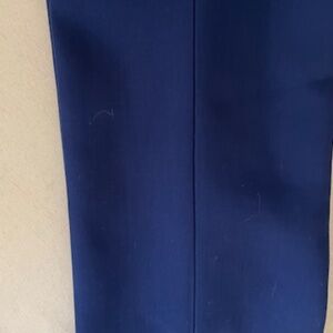 Wool dressy royal blue pants